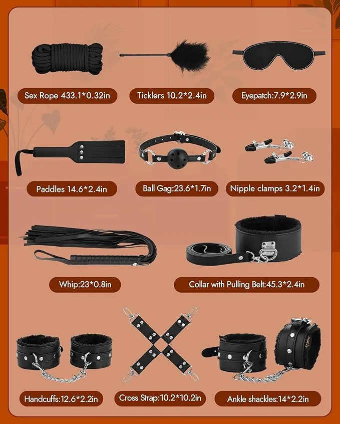 Bdsm Bondage Kit (YB66) - SM Toys available in the UAE view 10