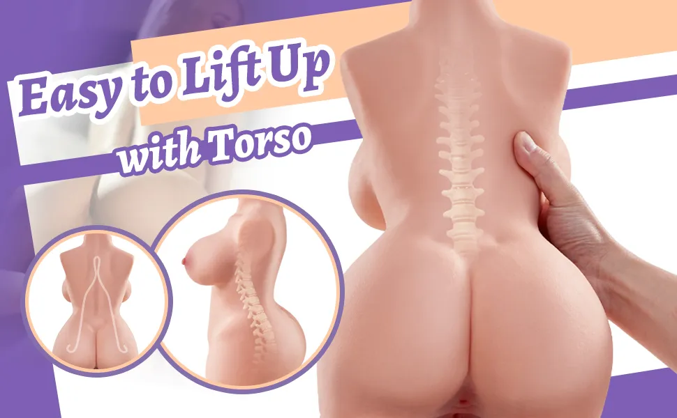 Big Breasted Torso Doll 017 - adult toy for sale in the UAE