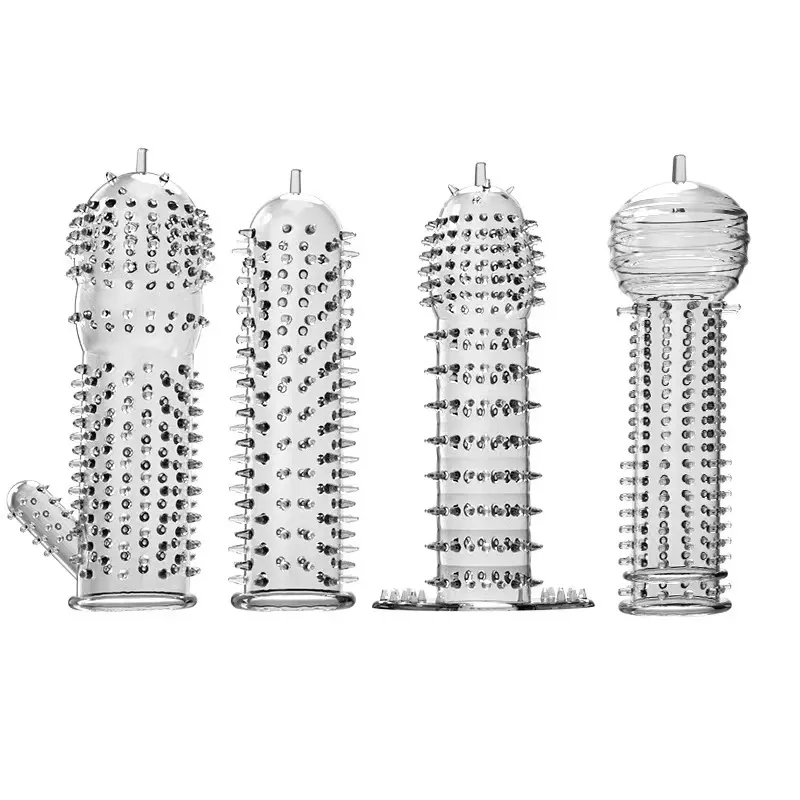 Clear Cock Sleeve Set (VIP22) - Male Sex Toys available in the UAE