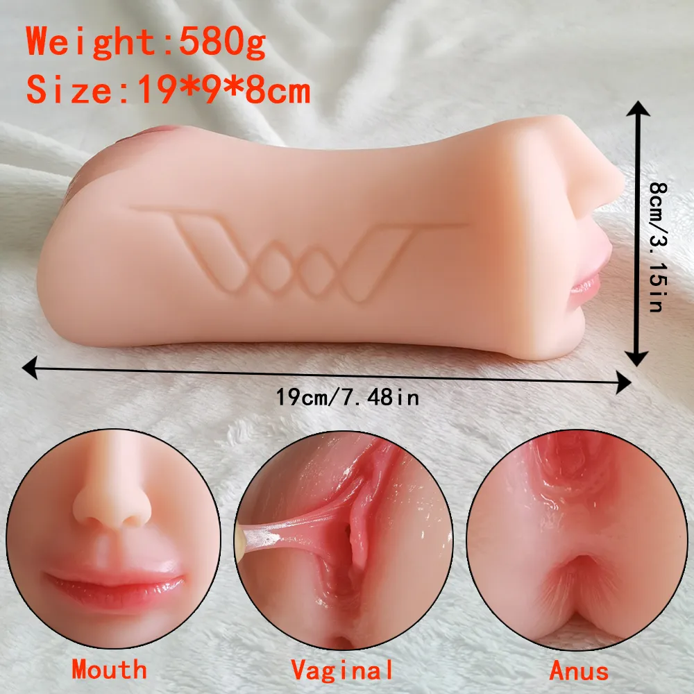 Dual-Ended Realistic Onahole 002 - adult toy for sale in the UAE