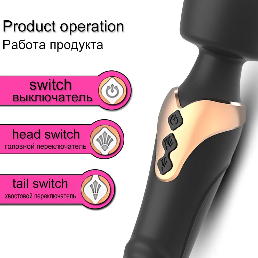 Dual Head Vibrator (025) - Female Sex Toys available in the UAE view 10