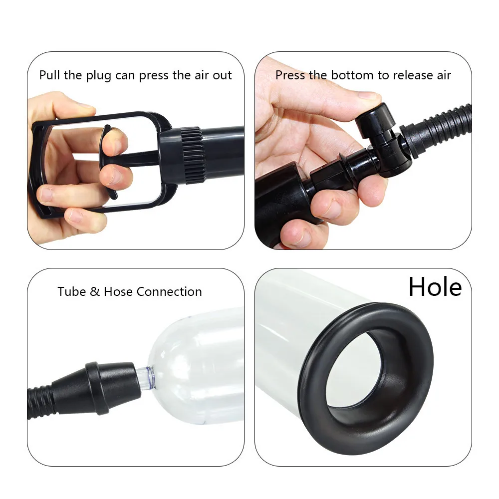Manual Penis Pump (VIP20) - Male Sex Toys available in the UAE