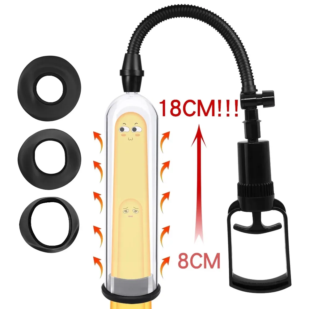 Manual Penis Pump (VIP20) - Male Sex Toys available in the UAE view 3