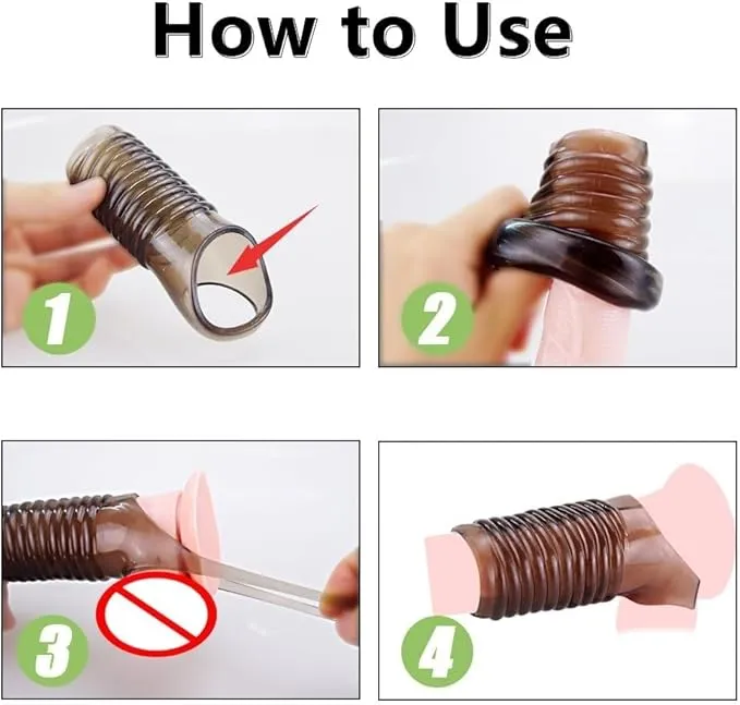 Penis Sleeve (YB53) - Male Sex Toys available in the UAE view 4