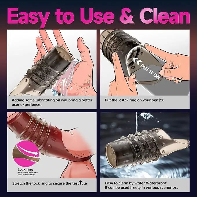 Penis Sleeve (YB53) - Male Sex Toys available in the UAE view 7