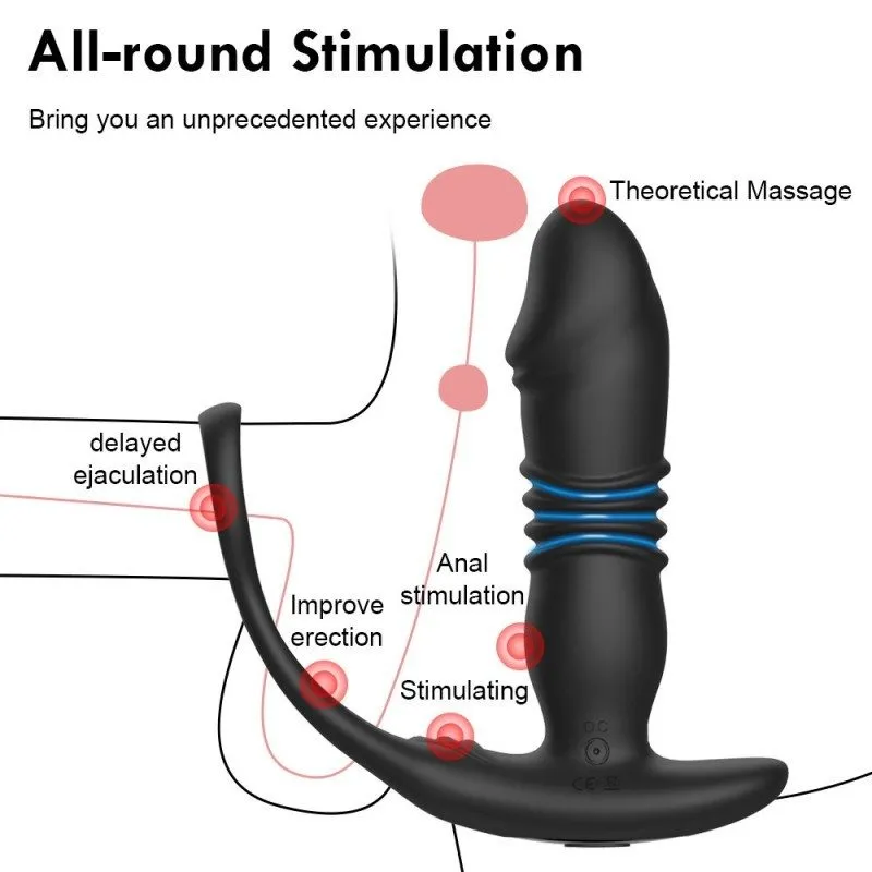 Prostate Massager (KY07) - Male Sex Toys available in the UAE view 4