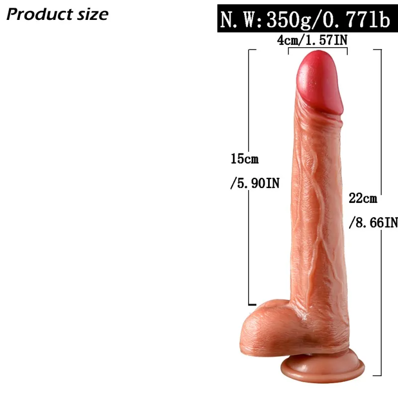 Realistic Dildo (KY33) - Female Sex Toys available in the UAE view 5