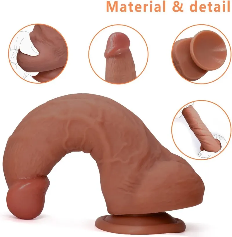 Realistic Dildo (KY34) - Female Sex Toys available in the UAE view 2