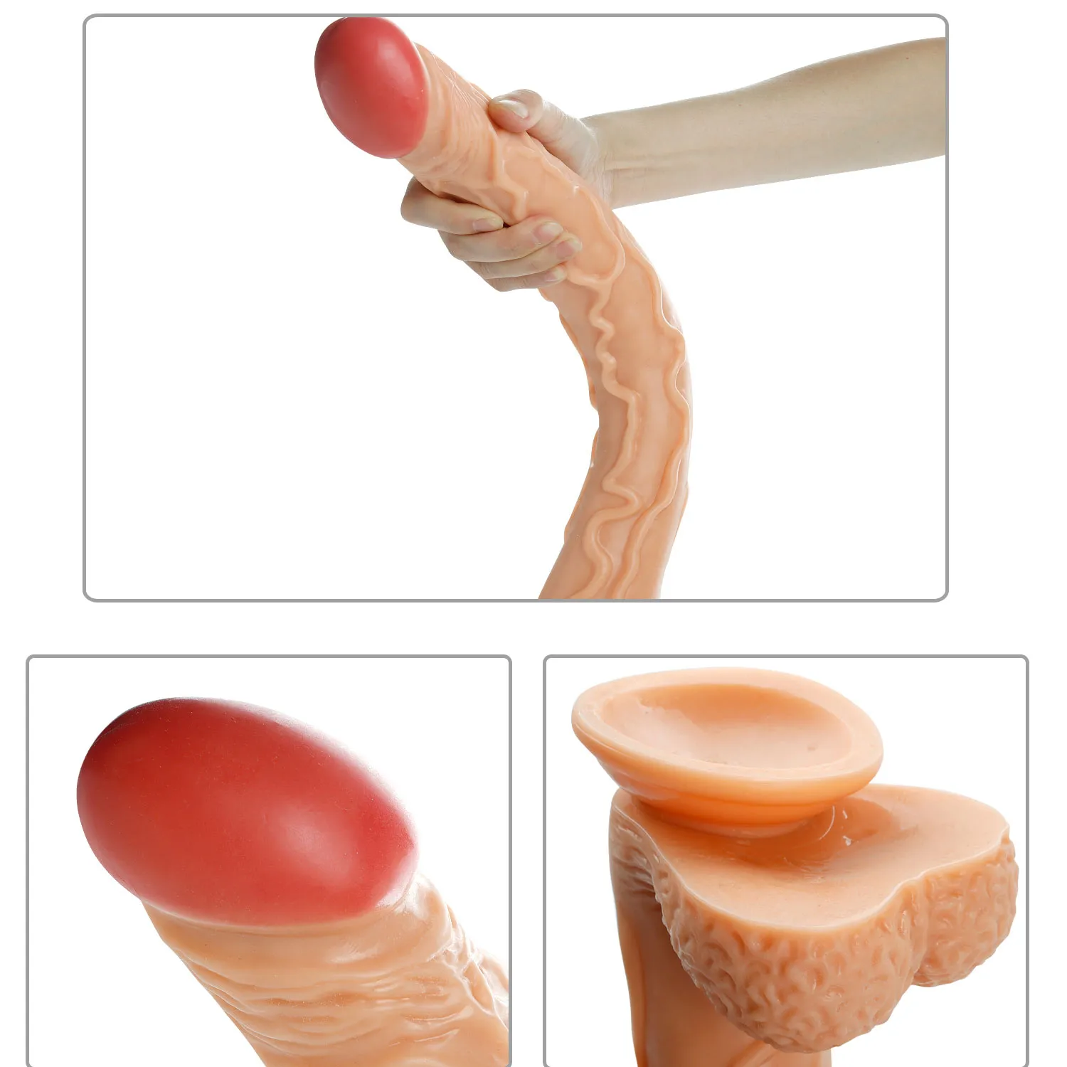 Realistic Dildo (YB28) - Female Sex Toys available in the UAE view 4
