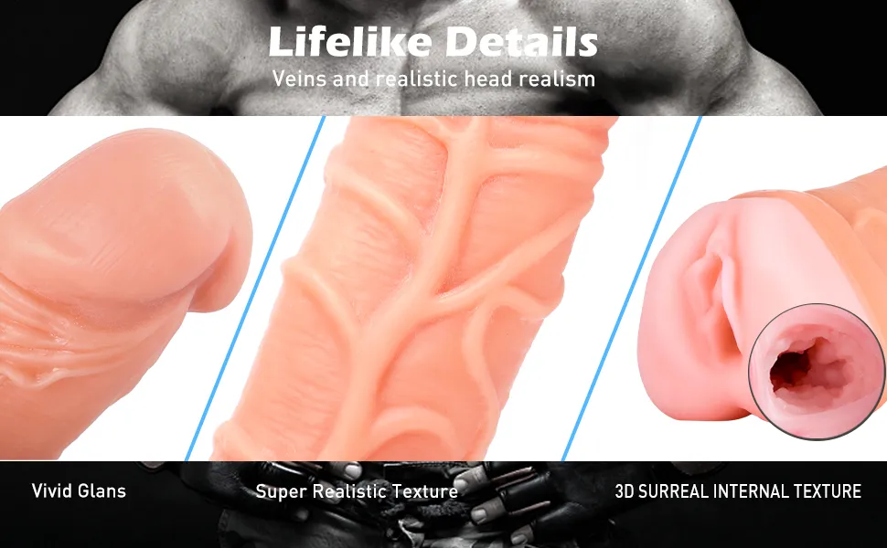 Realistic Dildo (YB33) - Female Sex Toys available in the UAE view 3
