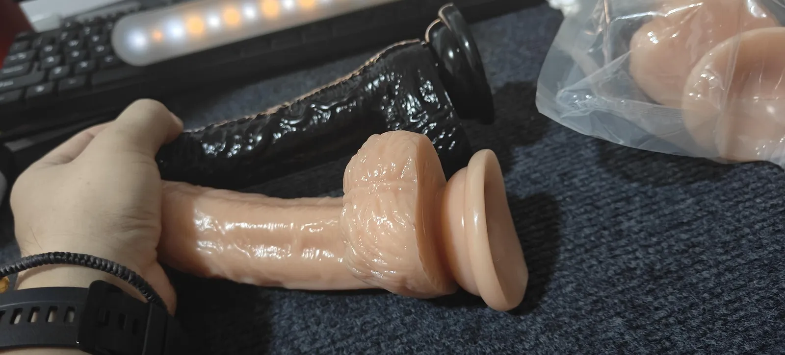 Realistic Dildo (YB50) - Female Sex Toys available in the UAE view 5