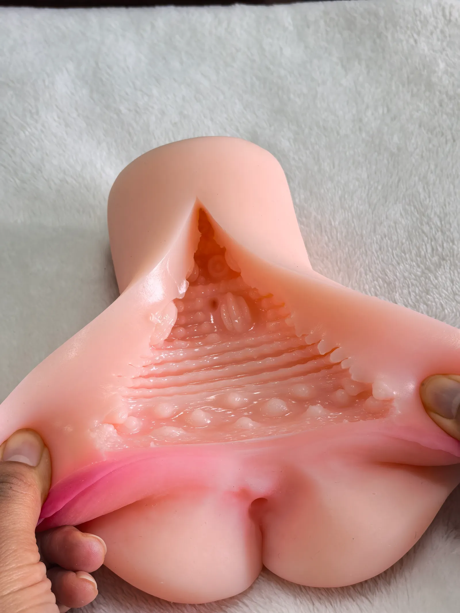 Realistic Dual Channel Onahole 004 - adult toy for sale in the UAE