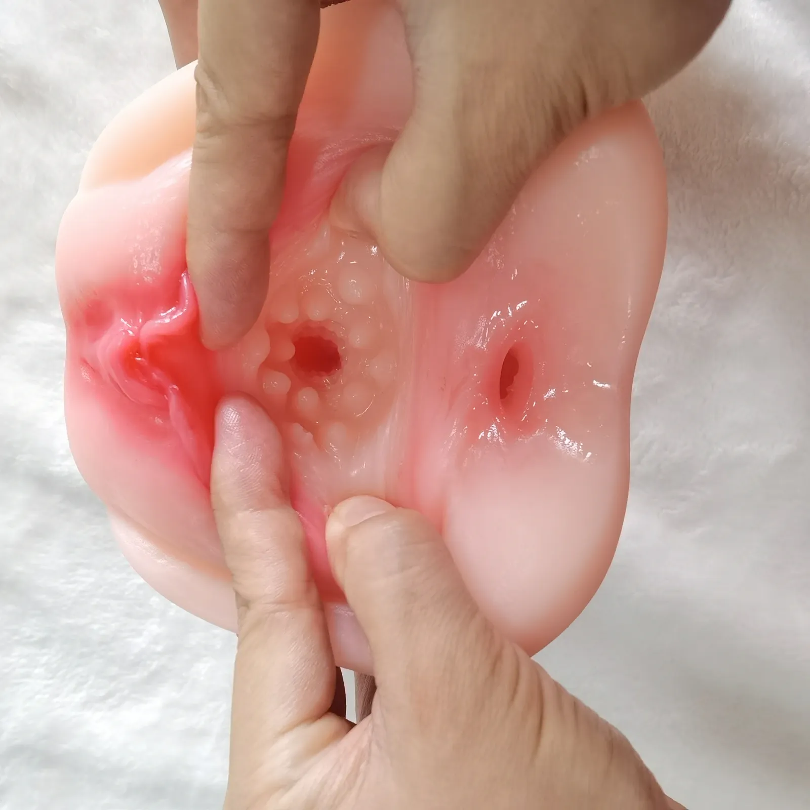 Realistic Dual Channel Onahole 004 - adult toy for sale in the UAE