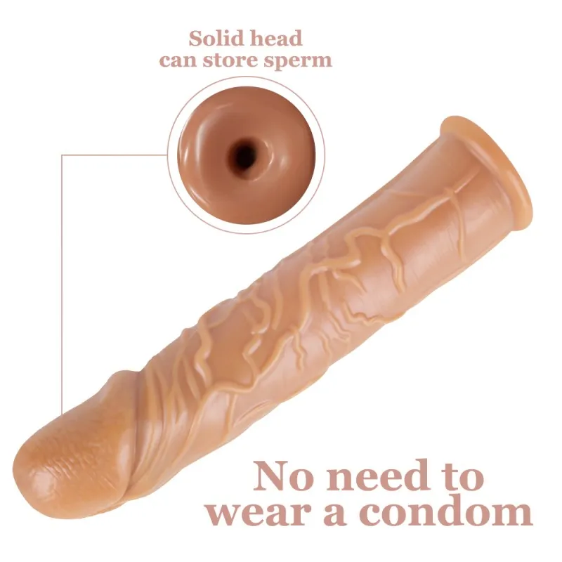 Realistic Penis Sleeve (KY08) - Male Sex Toys available in the UAE view 2