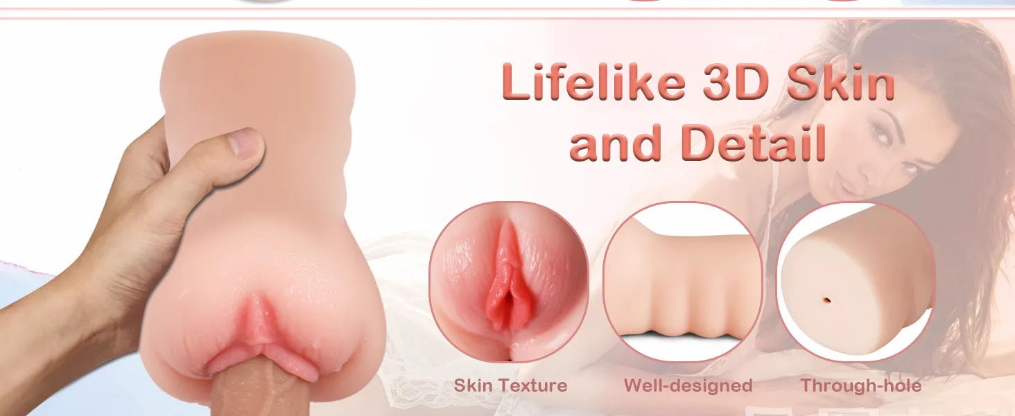 Realistic Vaginal Onahole (003) - Male Sex Toys available in the UAE view 10