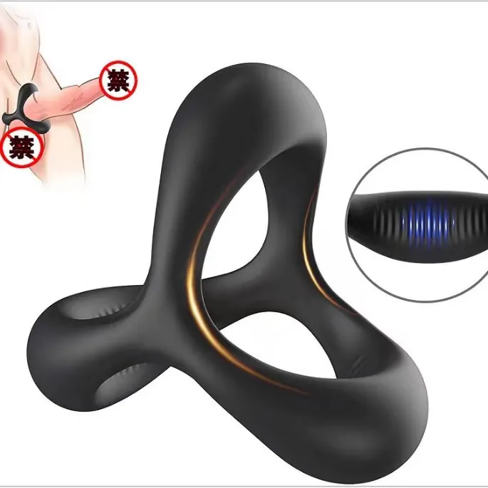 Silicone Delay Training Cock Ring (VIP16) - Male Sex Toys available in the UAE