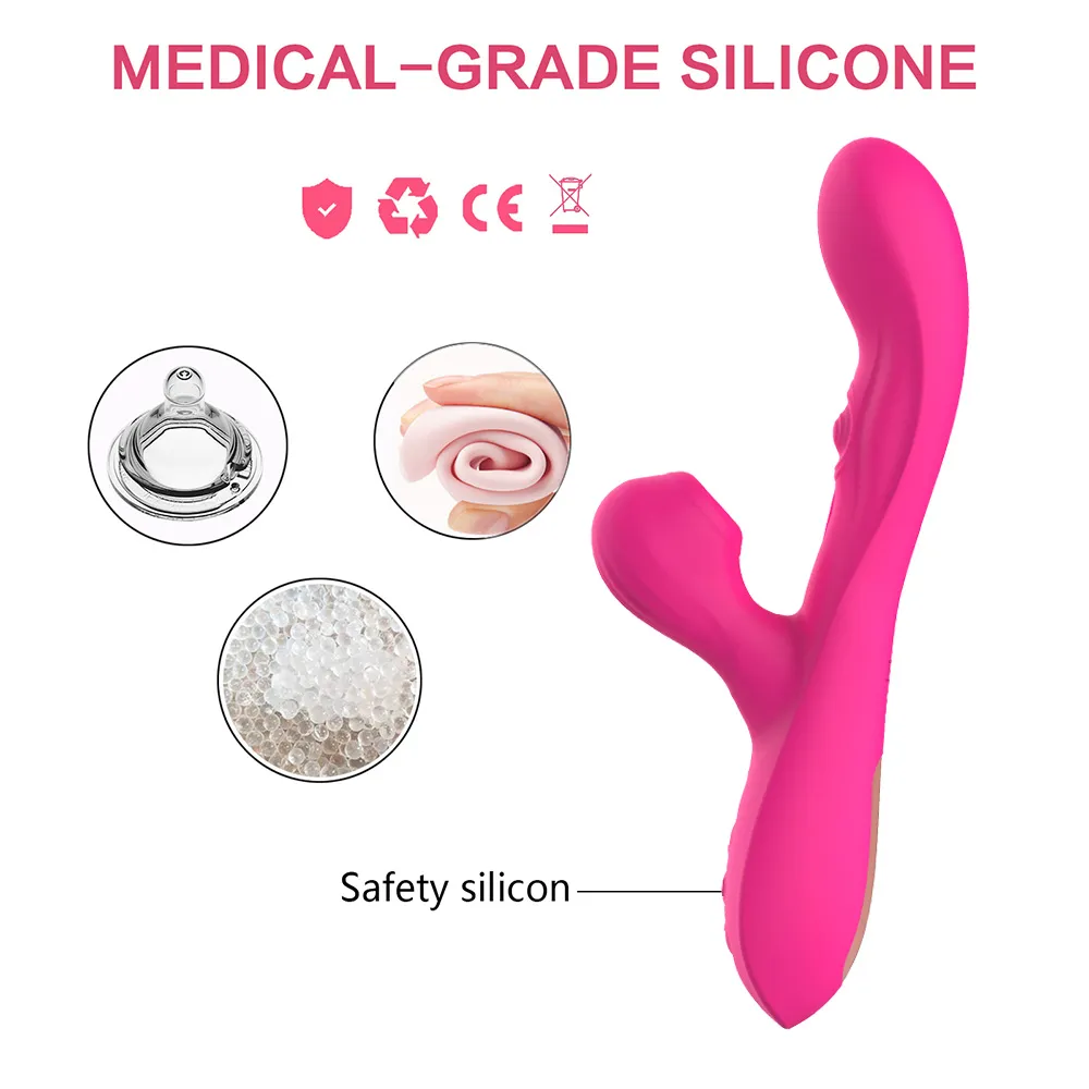 Sucking Rabbit Vibrator 030 - adult toy for sale in the UAE