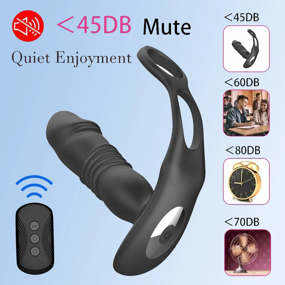 Thrusting Anal Vibrator (46) - Female Sex Toys available in the UAE view 8