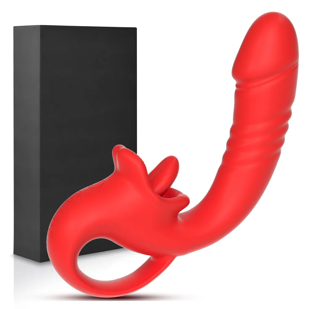 Thrusting Vibrator Main Purple (032) - Female Sex Toys available in the UAE view 2