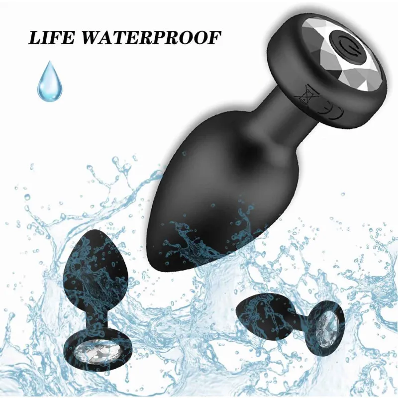 Vibrating Anal Plug KY39 - adult toy for sale in the UAE