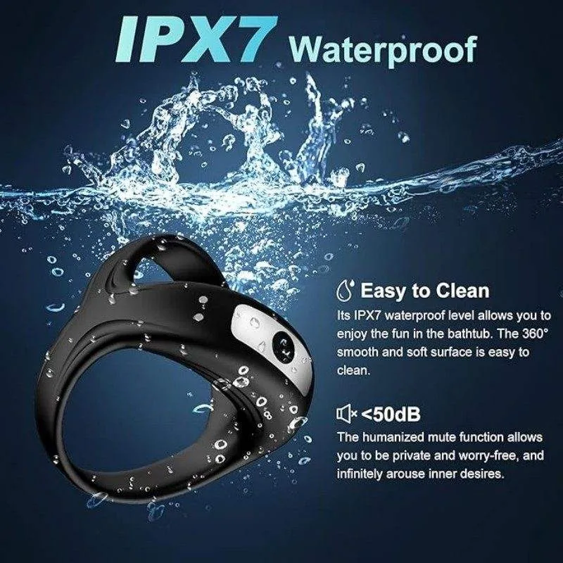 Vibrating Cock Ring (KY37) - Male Sex Toys available in the UAE view 5