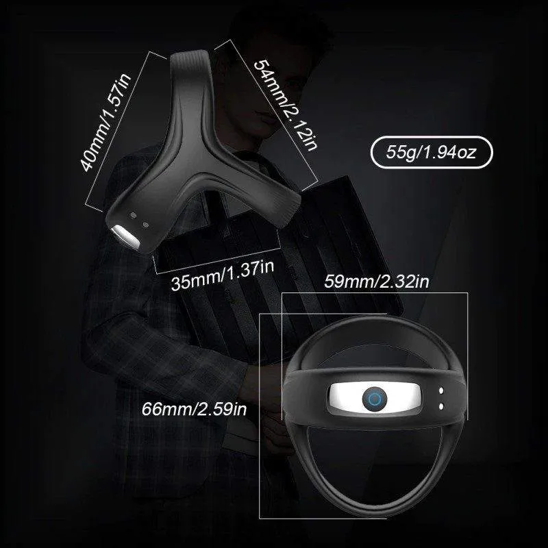 Vibrating Cock Ring (KY37) - Male Sex Toys available in the UAE view 7