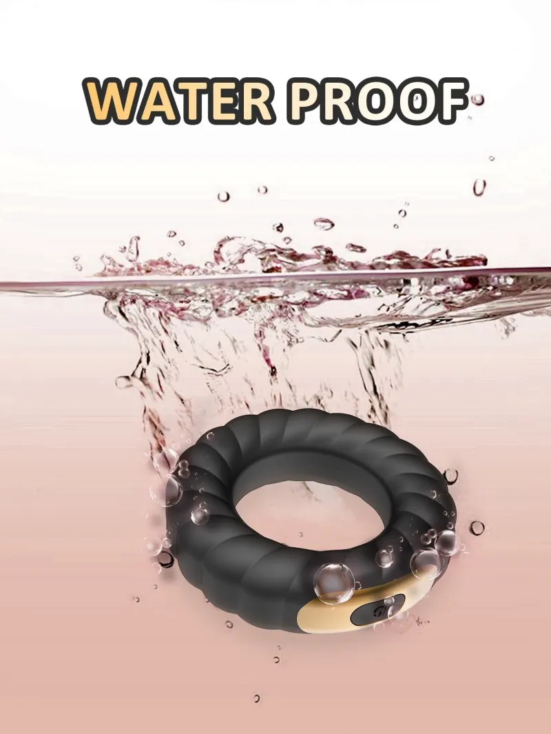 Vibrating Cock Ring (KY38) - Male Sex Toys available in the UAE view 4